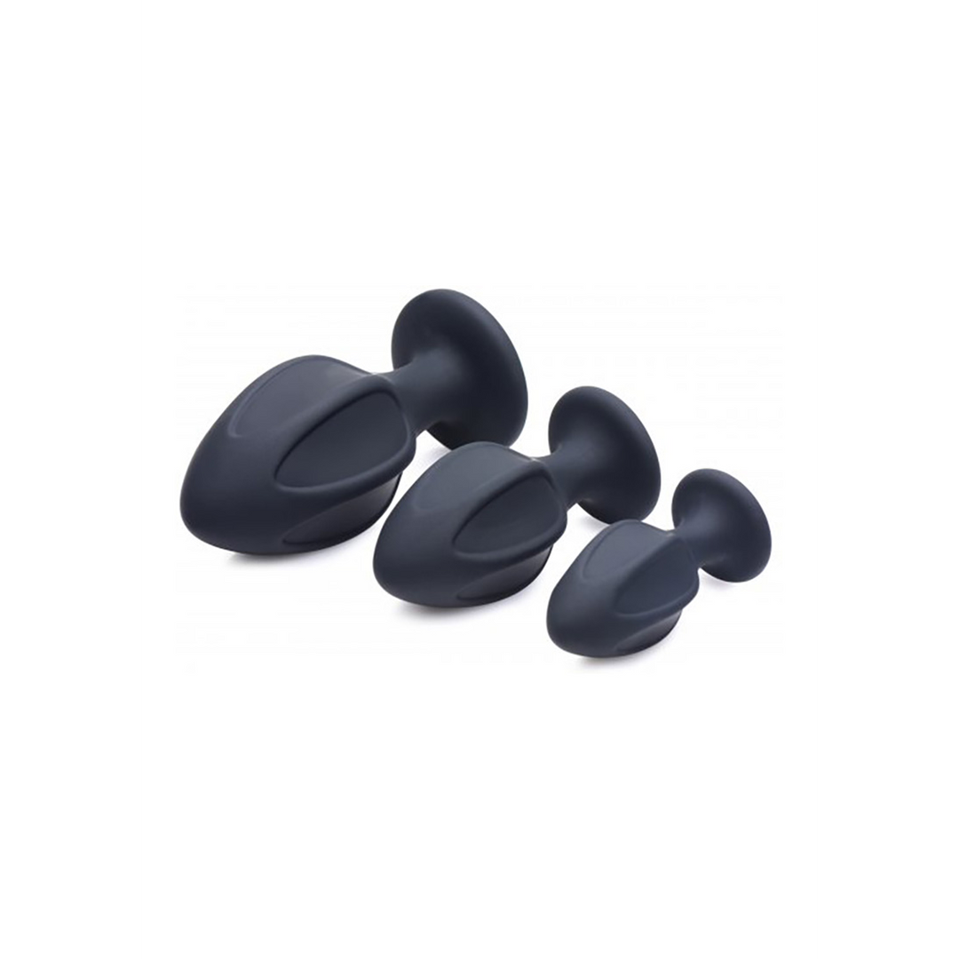 Anal-Set Triple Juicers Silikon Schwarz