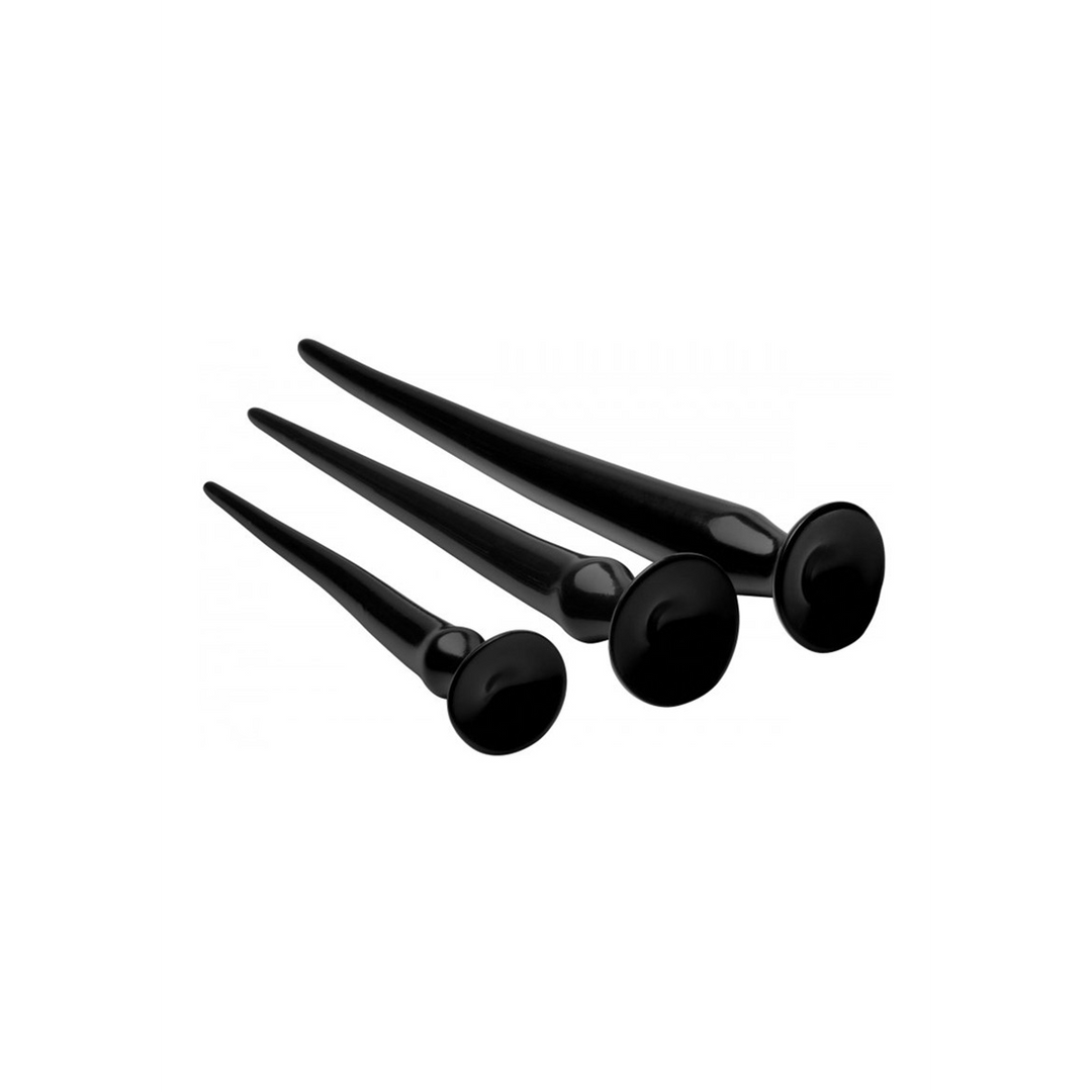 Anal-Trainingsset Slim konisch Schwarz