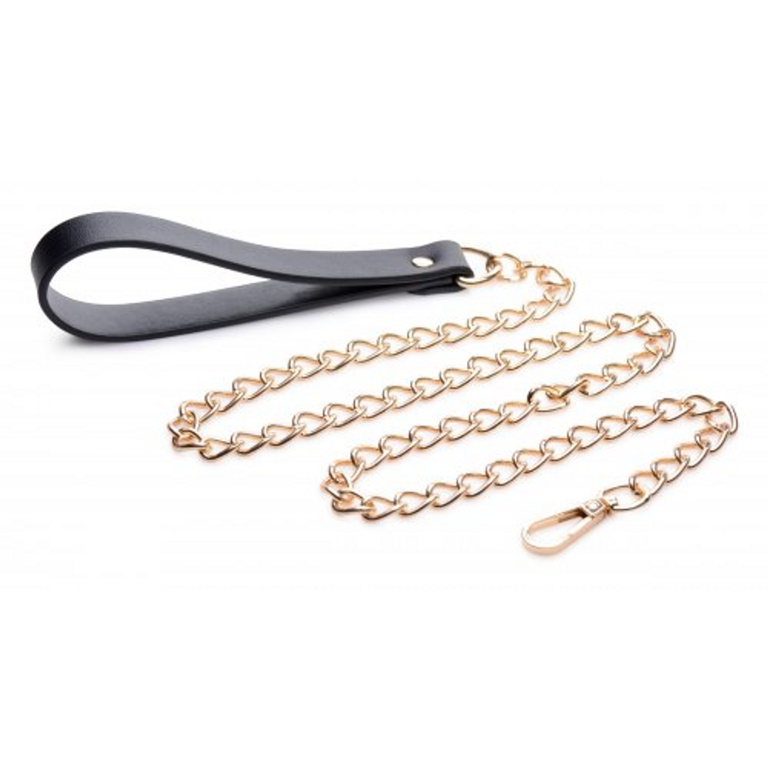 Bondage-Kette Chainline Schwarz 14 cm