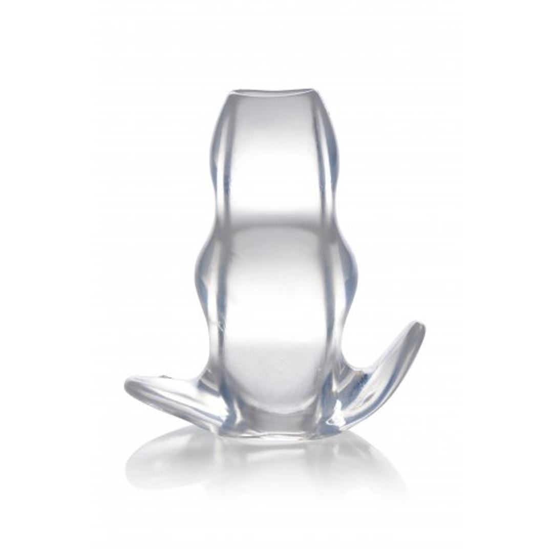 Analplug Klarer Blick hohl Durchsichtig