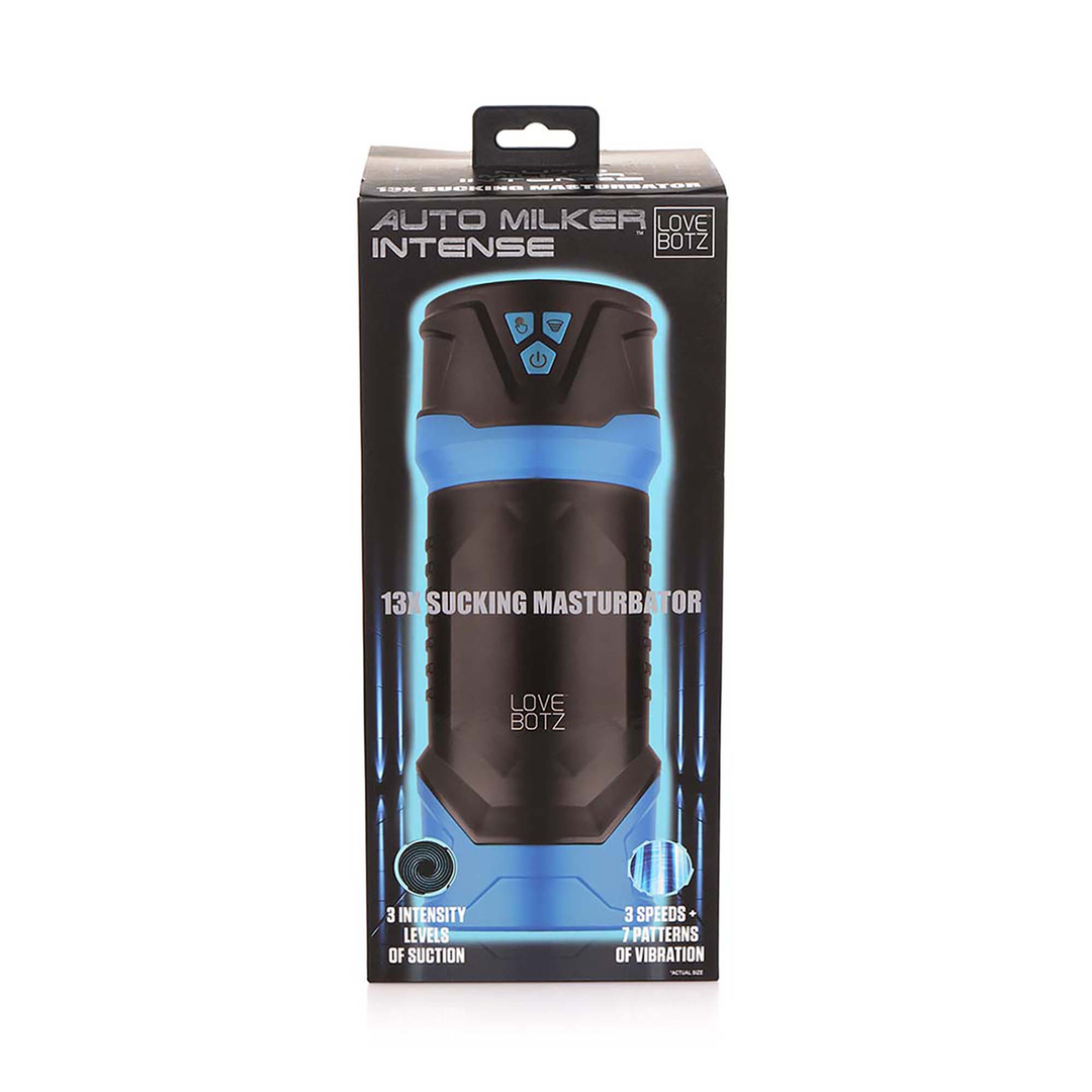 Masturbator Auto Milker Intense saugend Schwarz 23,6 cm