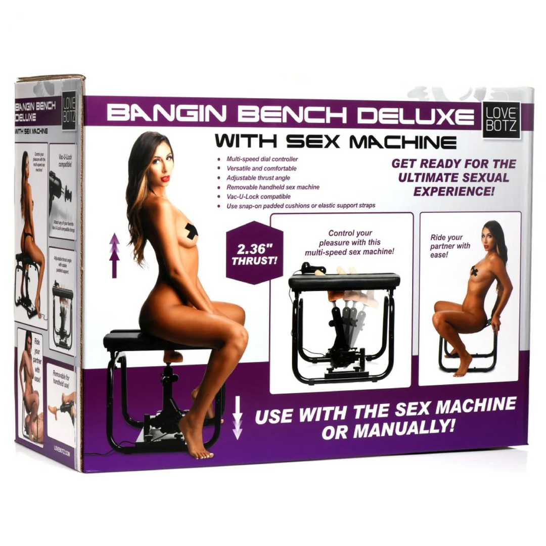 Sexmaschine Bangin Bench Deluxe Schwarz 14 cm