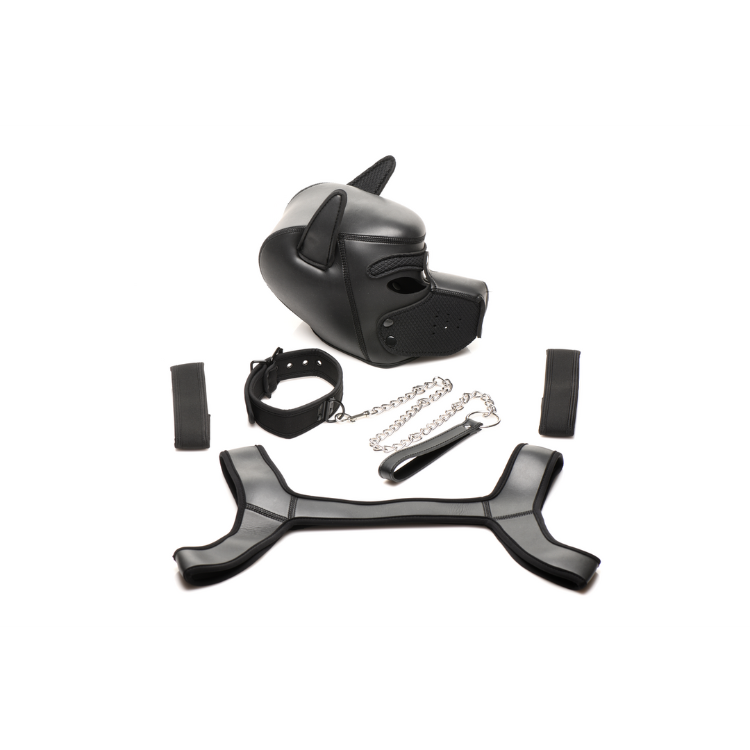 Puppy-Play-Set Arsenal Schwarz Einheitsgröße