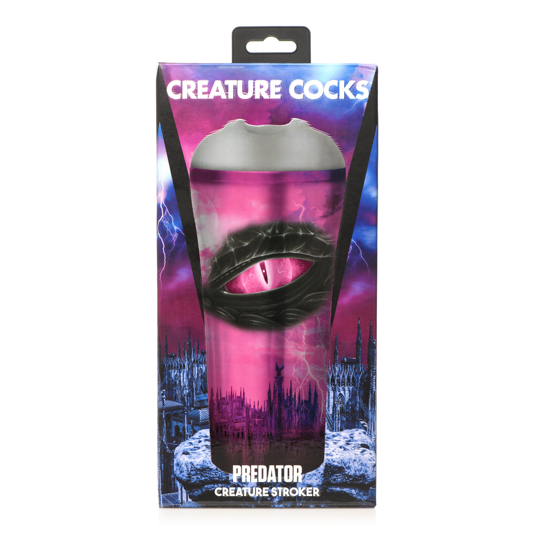 Masturbator Raubtier Kreatur Grau 8 x Ø 9 cm