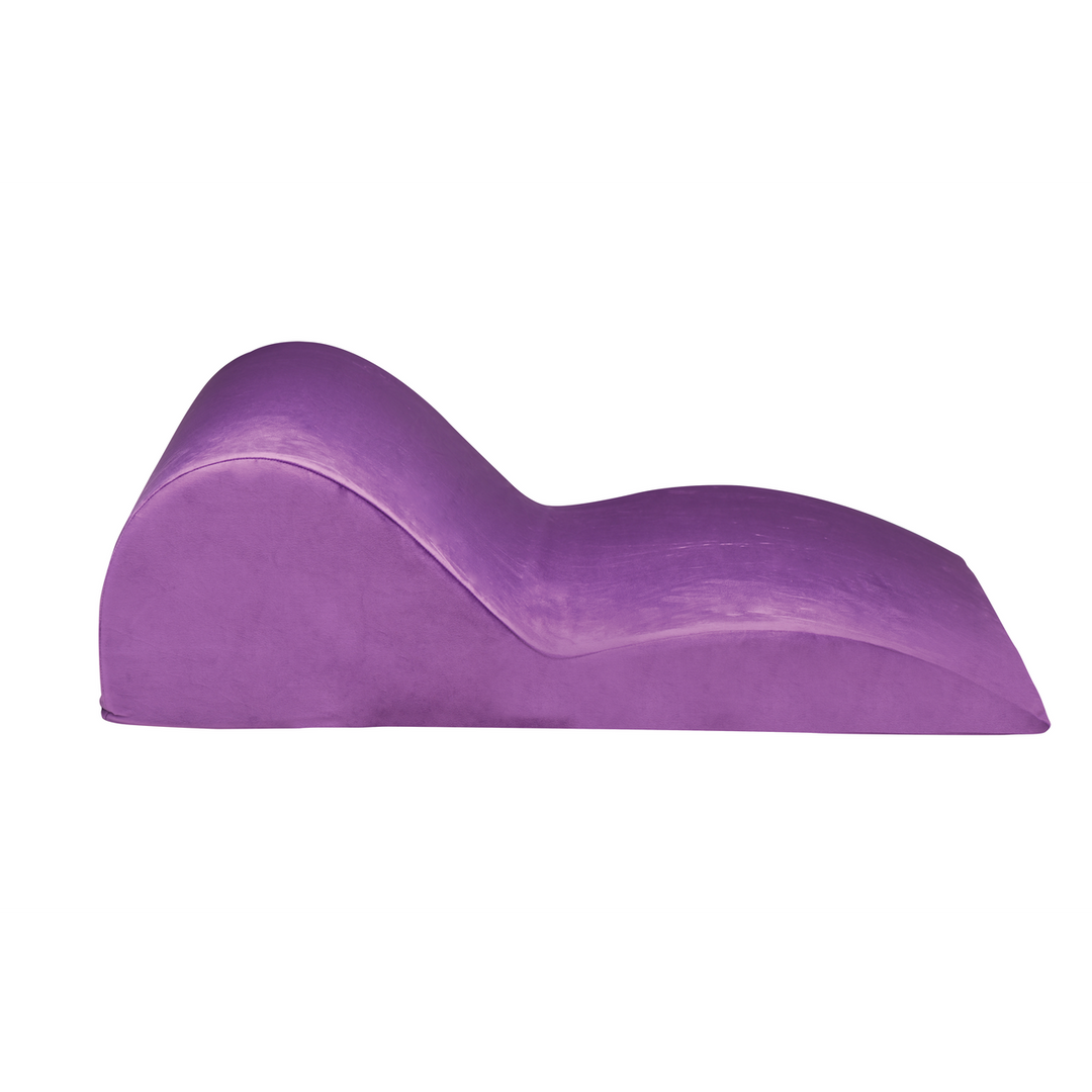 Liebeskissen konturiert Violett 83,8 x Ø 24 cm