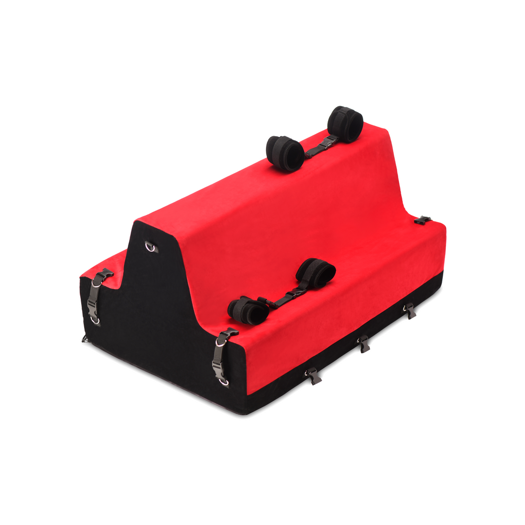 Liebesbank Rot 44,5 x Ø 91,4 cm