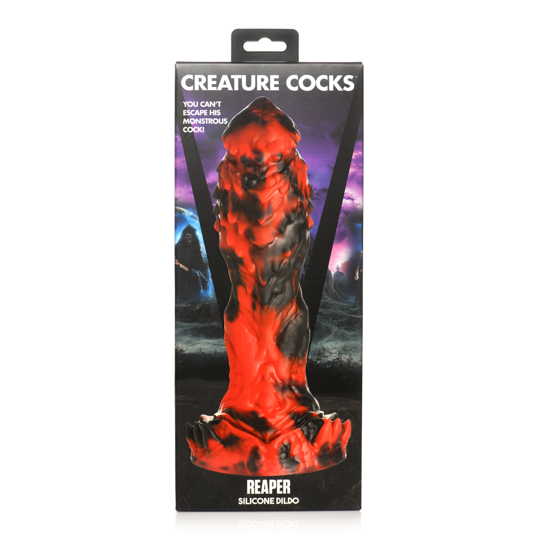 Dildo Grim Reaper Silikon Rot 20,3 x Ø 10,6 cm