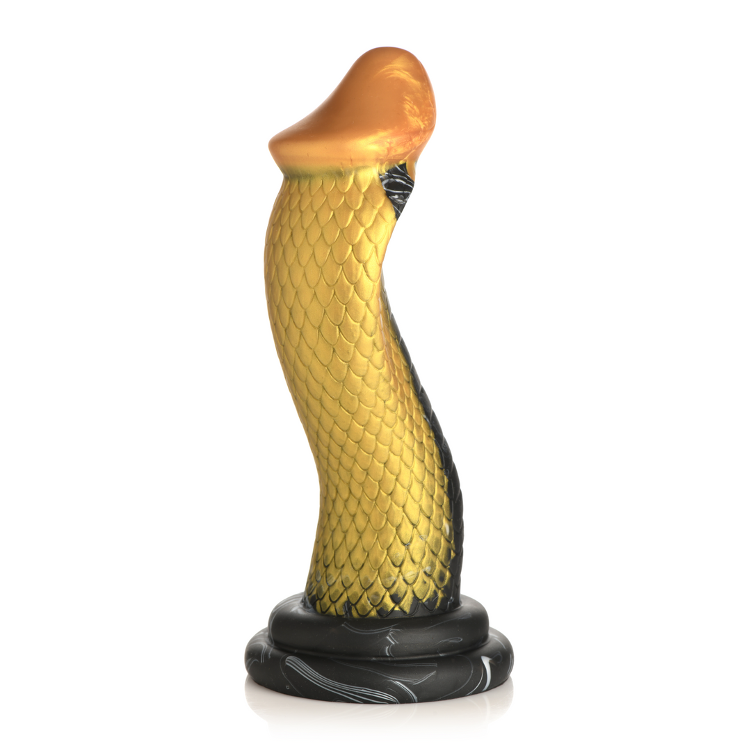 Dildo Schlange Silikon Gold 20,3 x Ø 6,3 cm