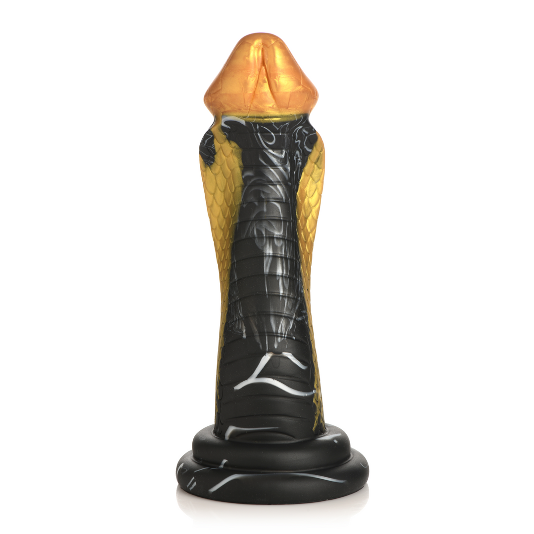 Dildo Schlange Silikon Gold 20,3 x Ø 6,3 cm