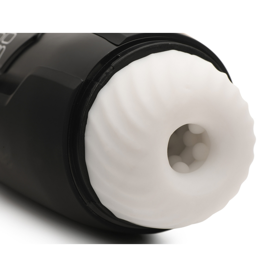Masturbator Milker Max stoßend und vibrierend Schwarz 27,4 cm
