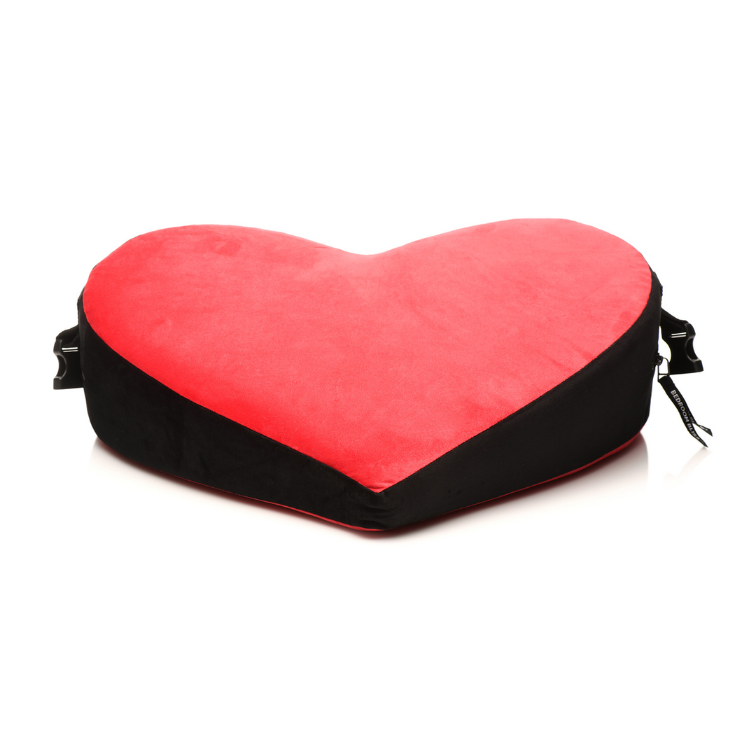 Bondage-Liebeskissen Schwarz/Rot 31,8 cm