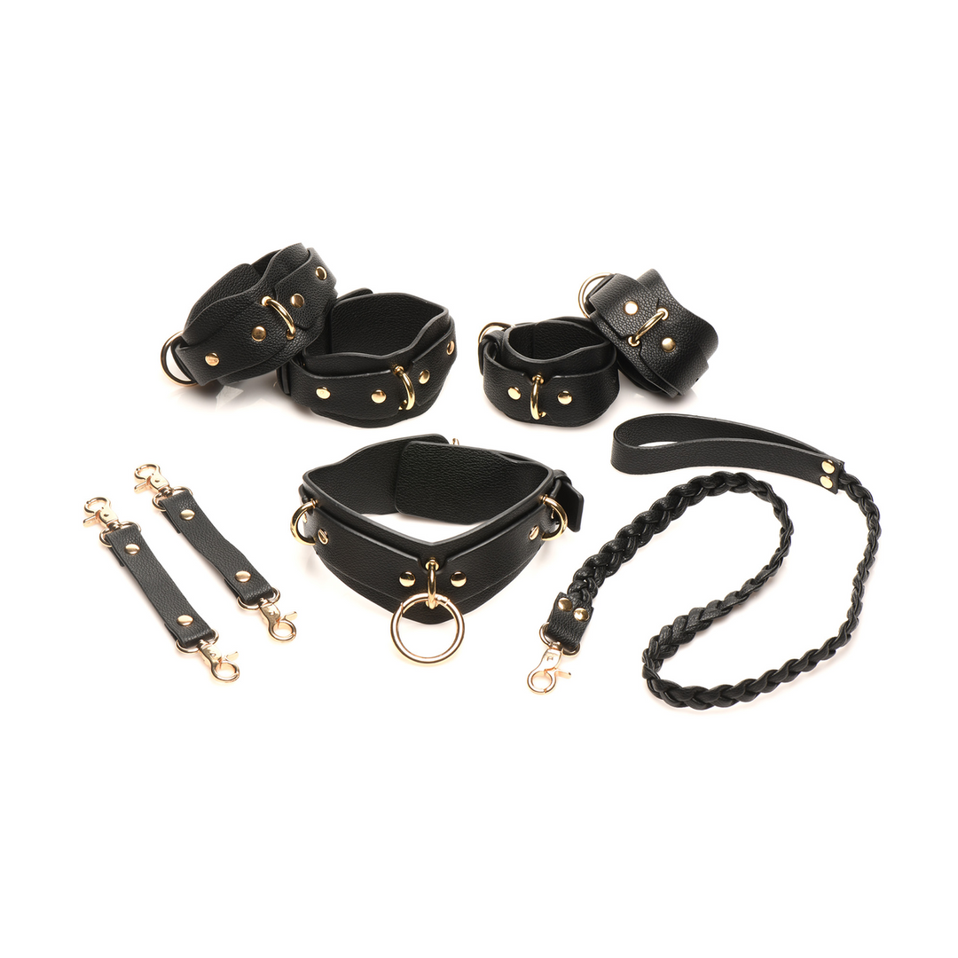 Handschellen-Set Liebesfesseln Schwarz