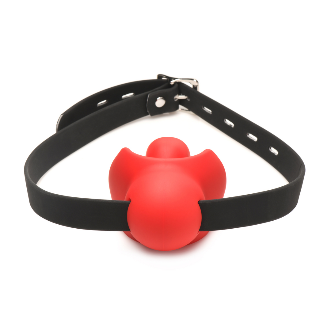 Ballknebel Gag Order Silikon Rot
