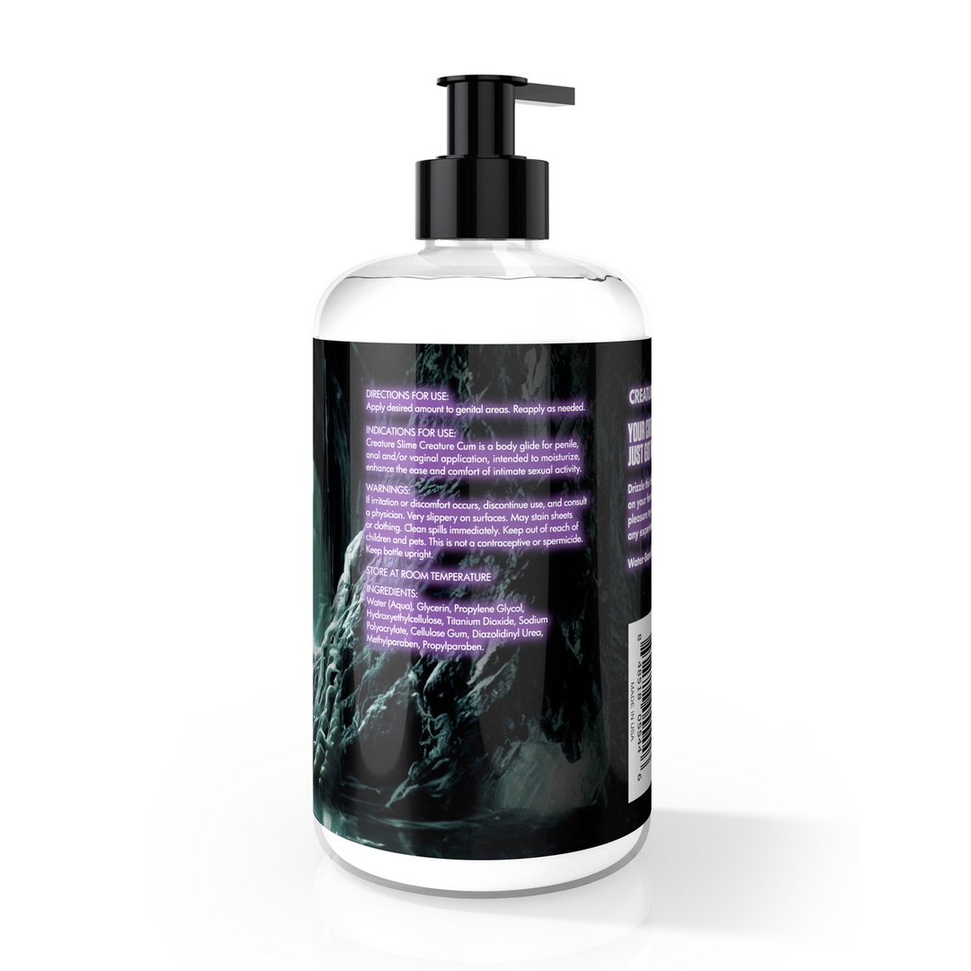 Gleitgel Creature Slime Sperma-Optik unparfümiert 473 ml