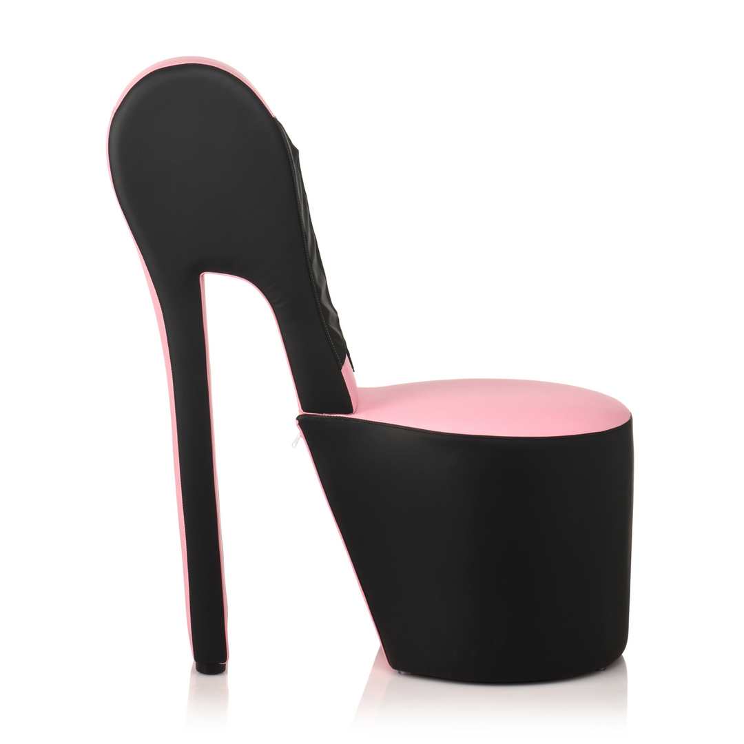 Sexstuhl Stiletto Schwarz/Pink 90,8 cm