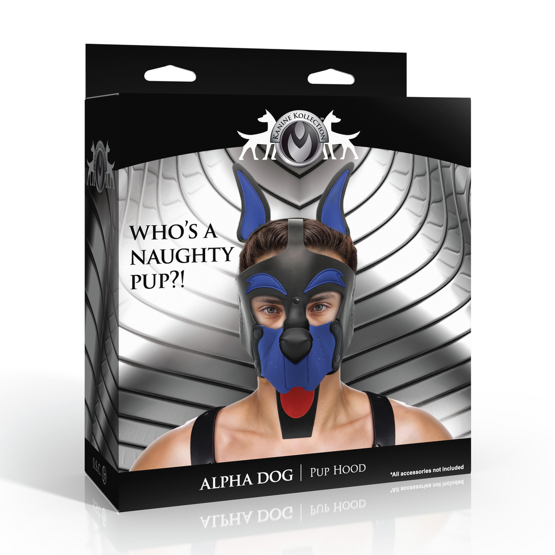 Puppy-Haube Alpha Dog Schwarz