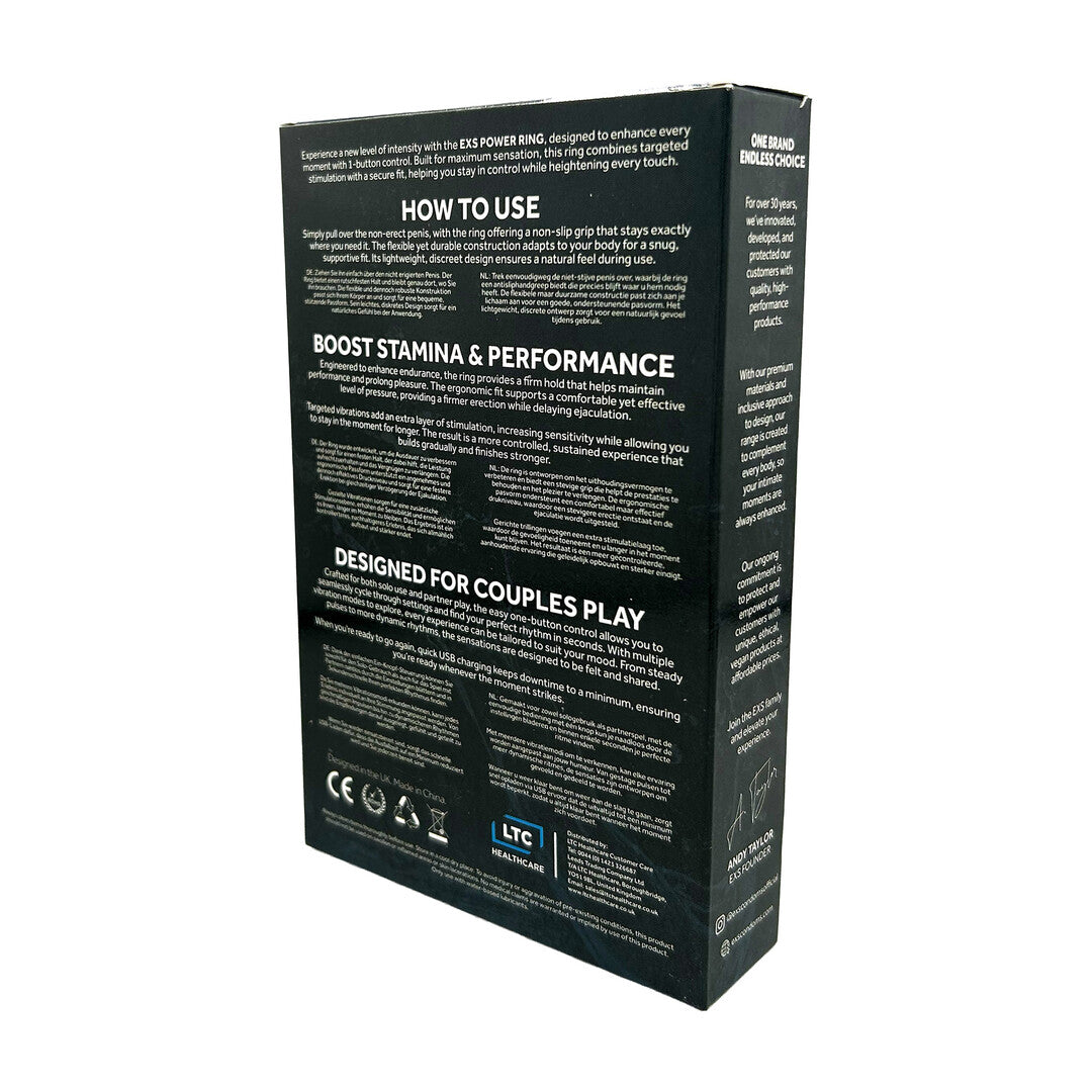 Vibrations-Penisring EXS AquaPulse Poseidon Blau – Ansicht 3