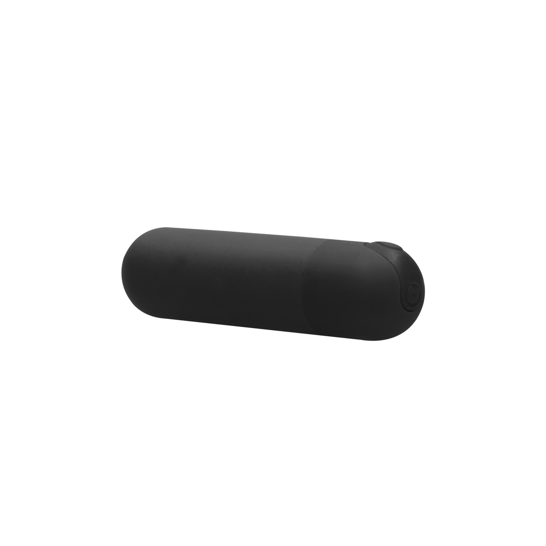 Bullet-Vibrator mit Akku und 10 Geschwindigkeiten Schwarz