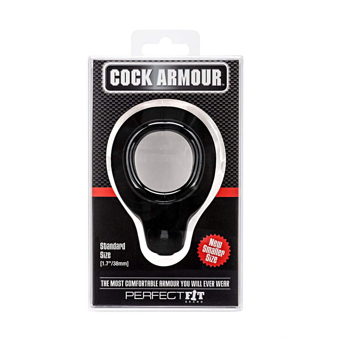 Penisring Cock Armor Kunststoff Schwarz