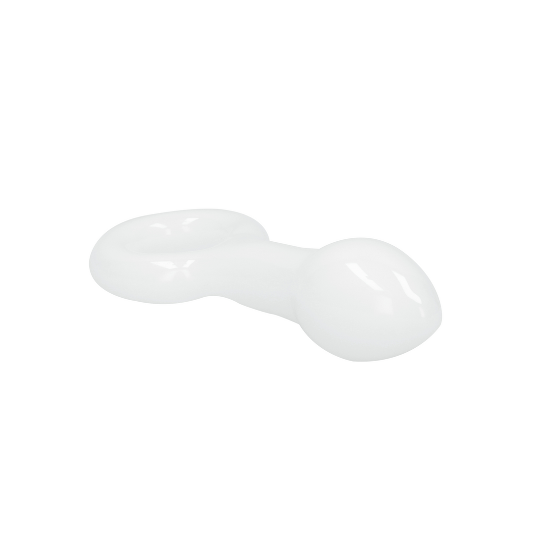 Dildo Plugger Glas Weiß 6,6 x Ø 3 cm