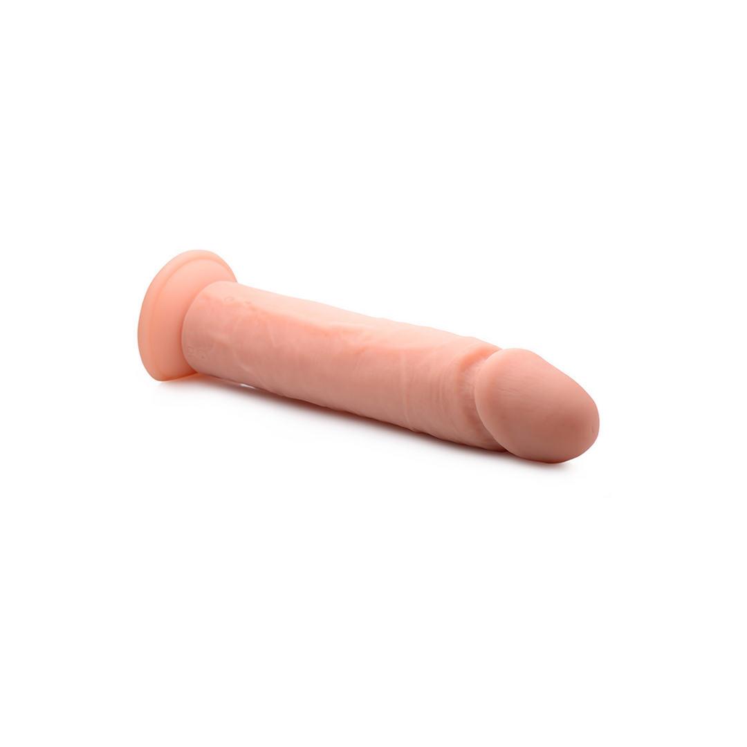Dildo vibrierend Silikon mit Fernbedienung Hautfarbe 25,4 cm