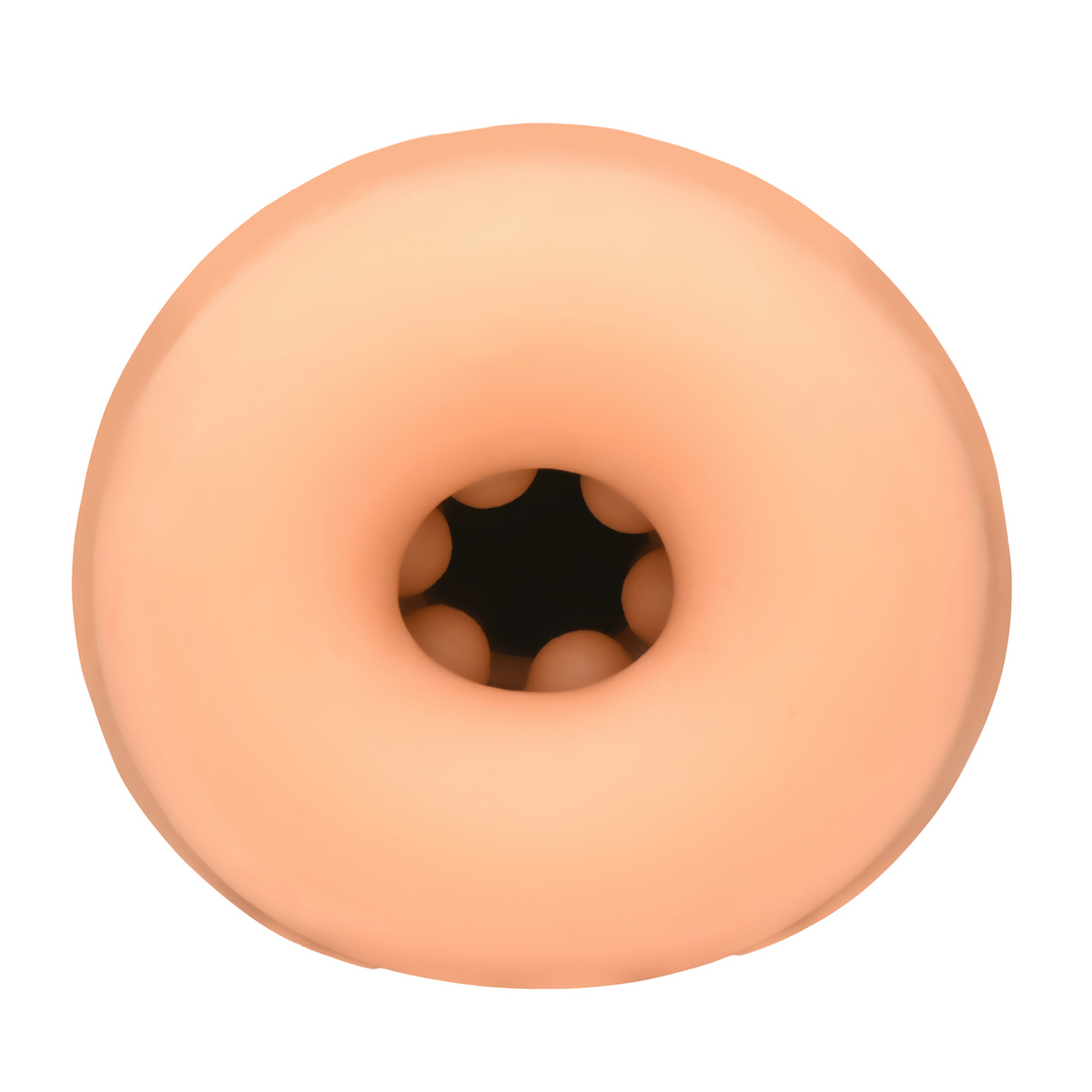 Masturbator Mega Suck saugend und vibrierend Schwarz/Hautfarbe 16,3 x Ø 8,4 cm