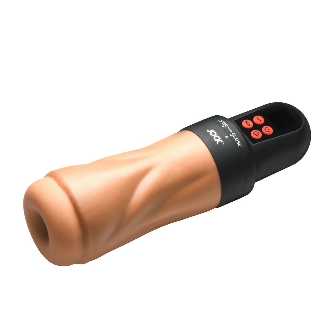 Masturbator Mega Suck saugend und vibrierend Schwarz/Hautfarbe 16,3 x Ø 8,4 cm