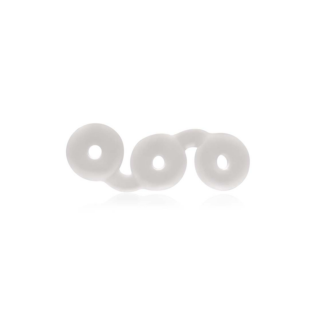 Penisringe Donut 3er-Set Weiß