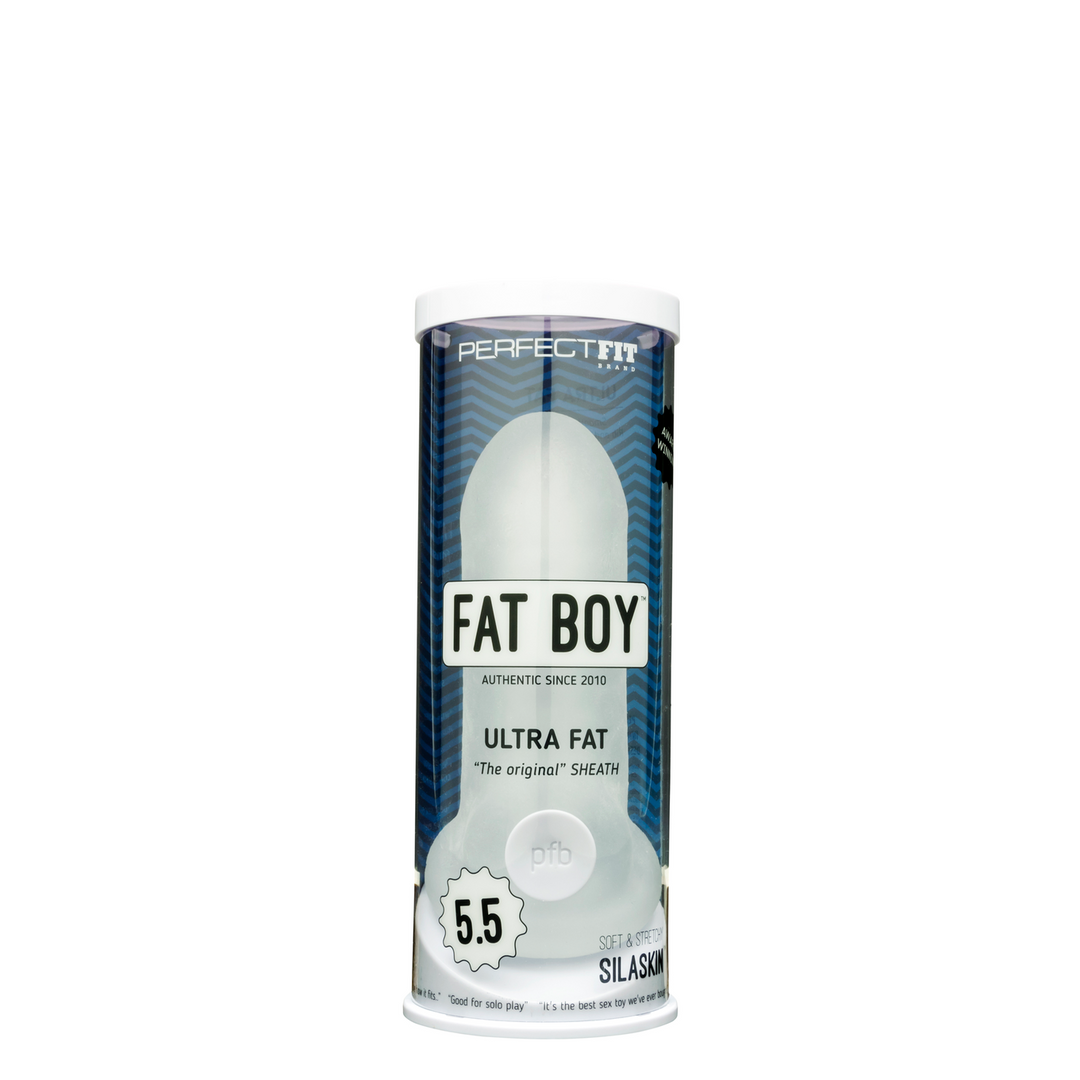 Dildo Fat Boy Original Ultra Fat Durchsichtig 12 x Ø 15,7 cm