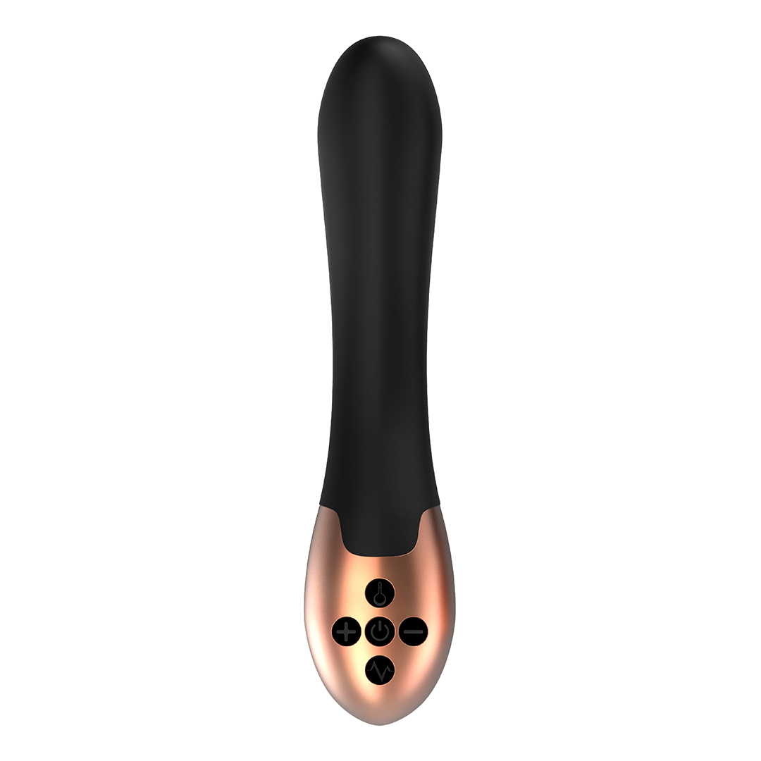 Vibrator Posh mit Wärmefunktion Schwarz 20 x Ø 3,5 cm