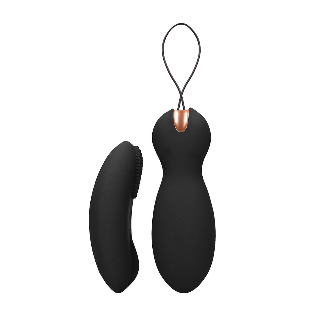 Vibrator Reinheit mit Doppelvibration Schwarz 10,6 x Ø 3,6 cm