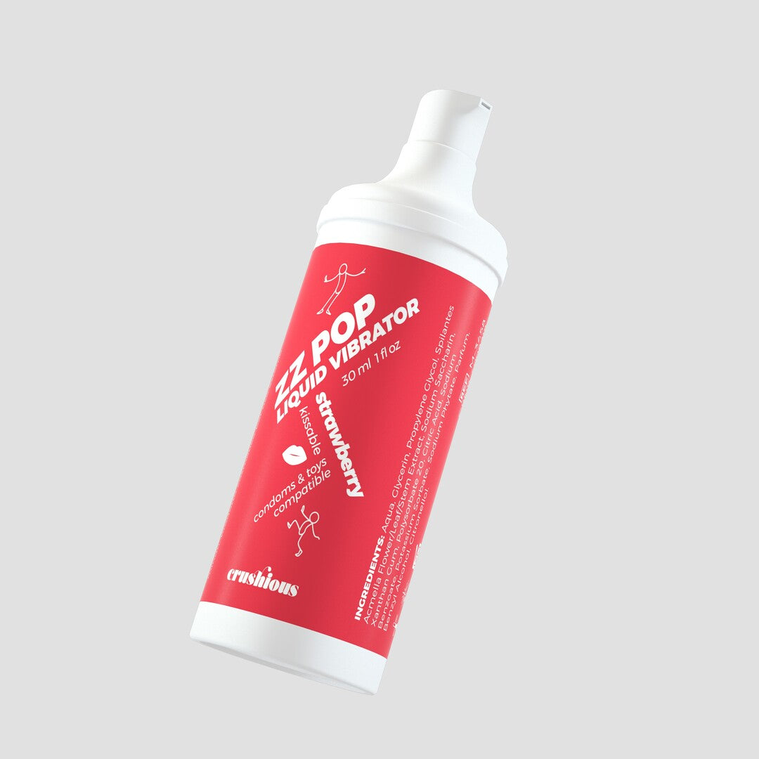 Stimulationsgel Crushious ZZ Pop Erdbeere 30 ml – Ansicht 2