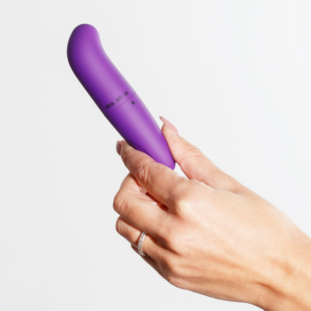 Massagestab G-Finder Mini für den G-Punkt Violett 8 x Ø 2,5 cm