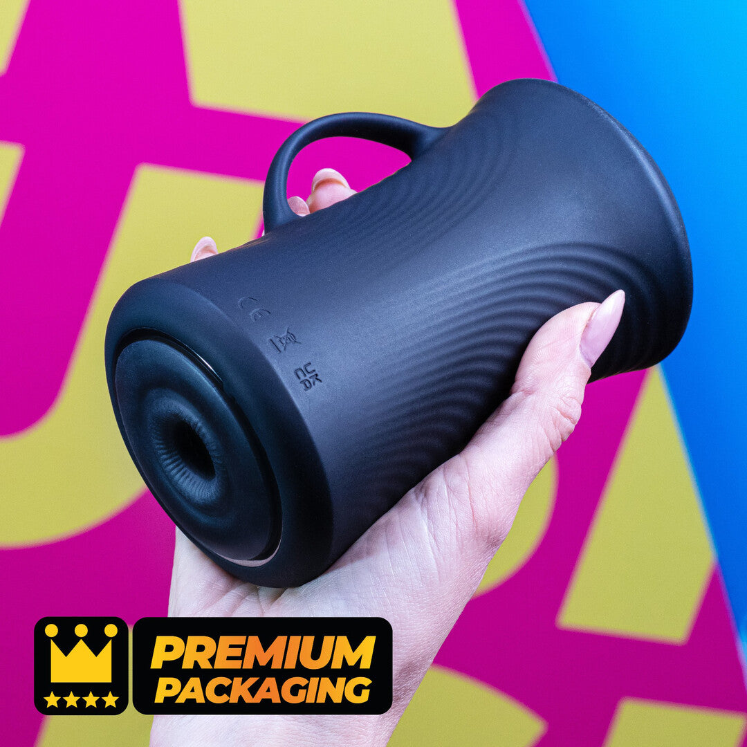 Masturbator Crushious Voyage mit Rotation Schwarz 14,8 x Ø 10 cm – Ansicht 6