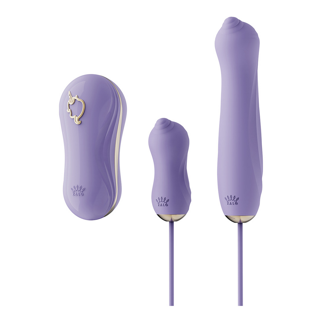 Saug-Vibrator mit Pumpe und Aufsätzen Pink 15 cm
