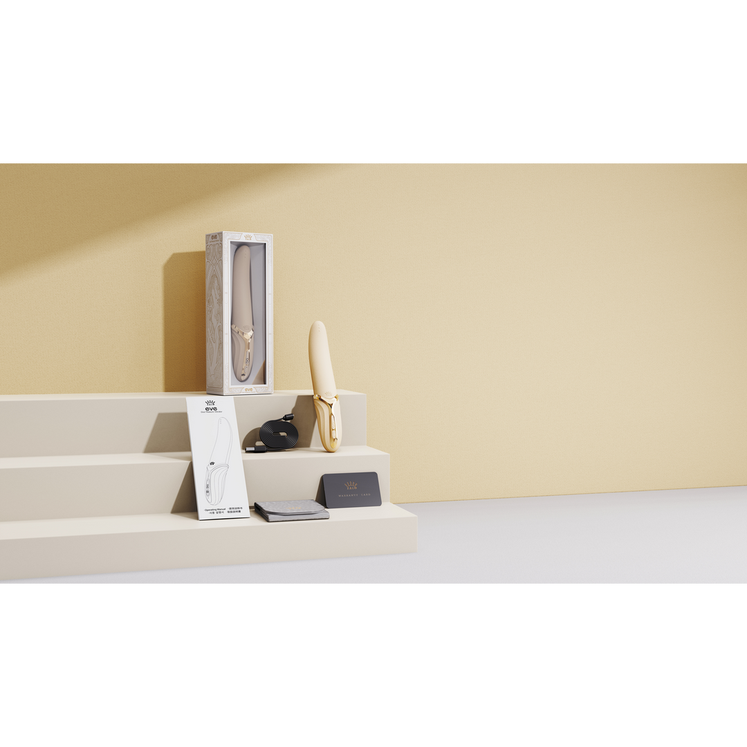 Vibrator Eve Weiß 12 x Ø 4,4 cm