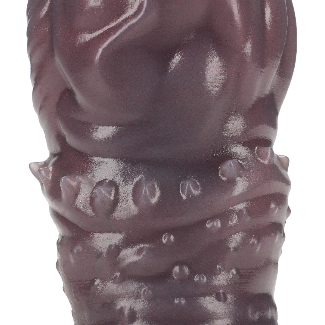 Dildo Hellspawn Silikon Schwarz/Rot 20 x Ø 6 cm