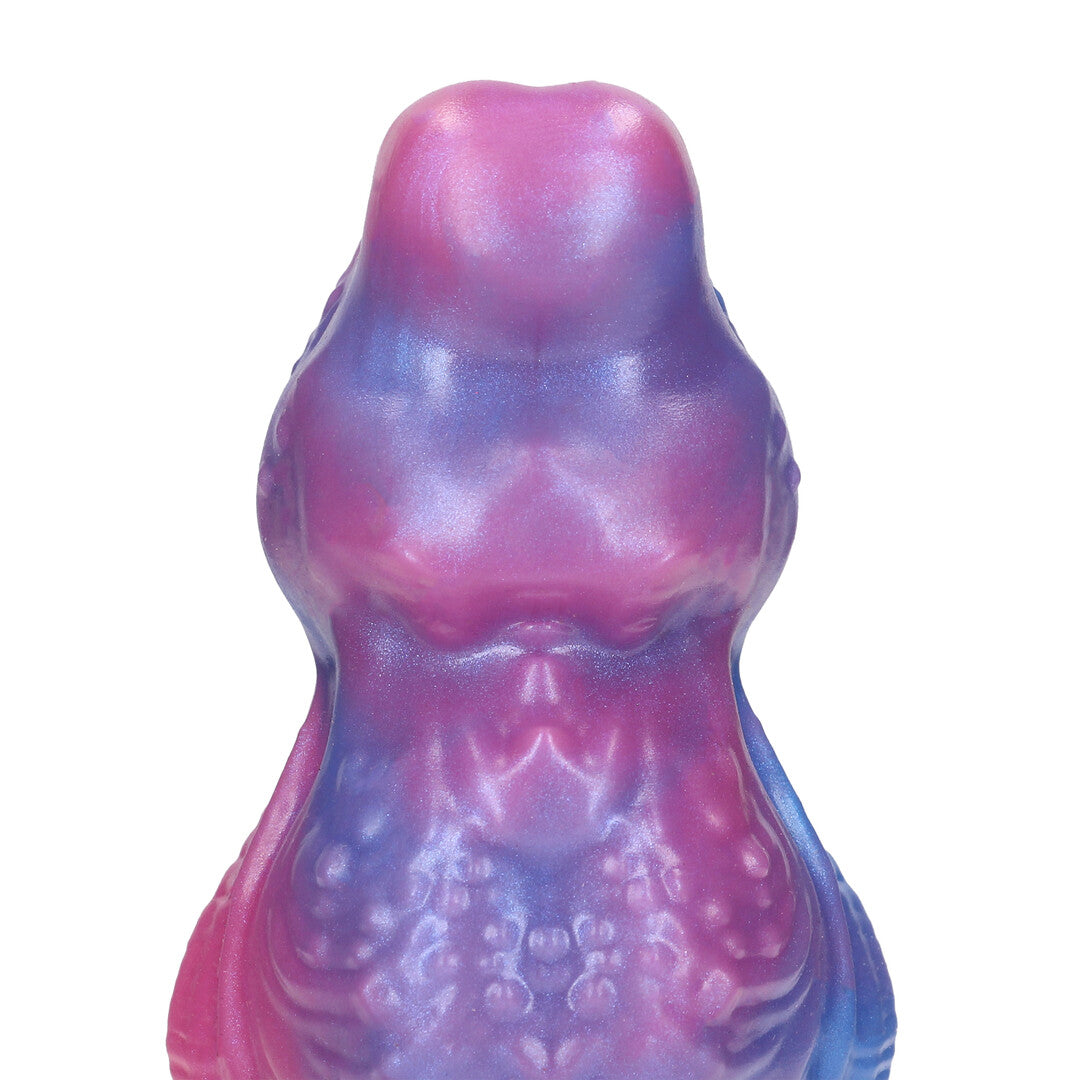 Dildo Galactic Night Fiend Silikon Violett 18 x Ø 6,5 cm