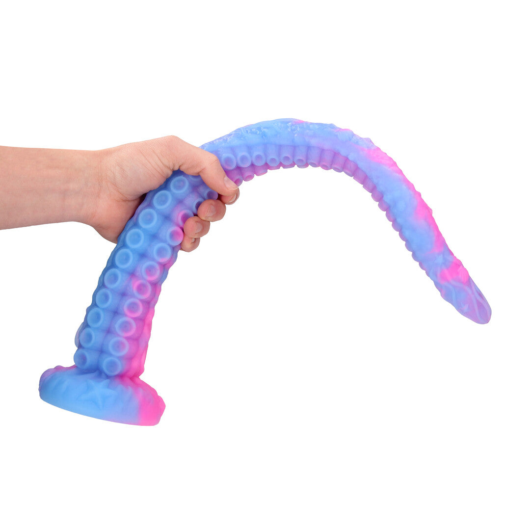 Dildo Tentacle Serpent Anal-Schlange Violett/Blau 48 x Ø 5,5 cm
