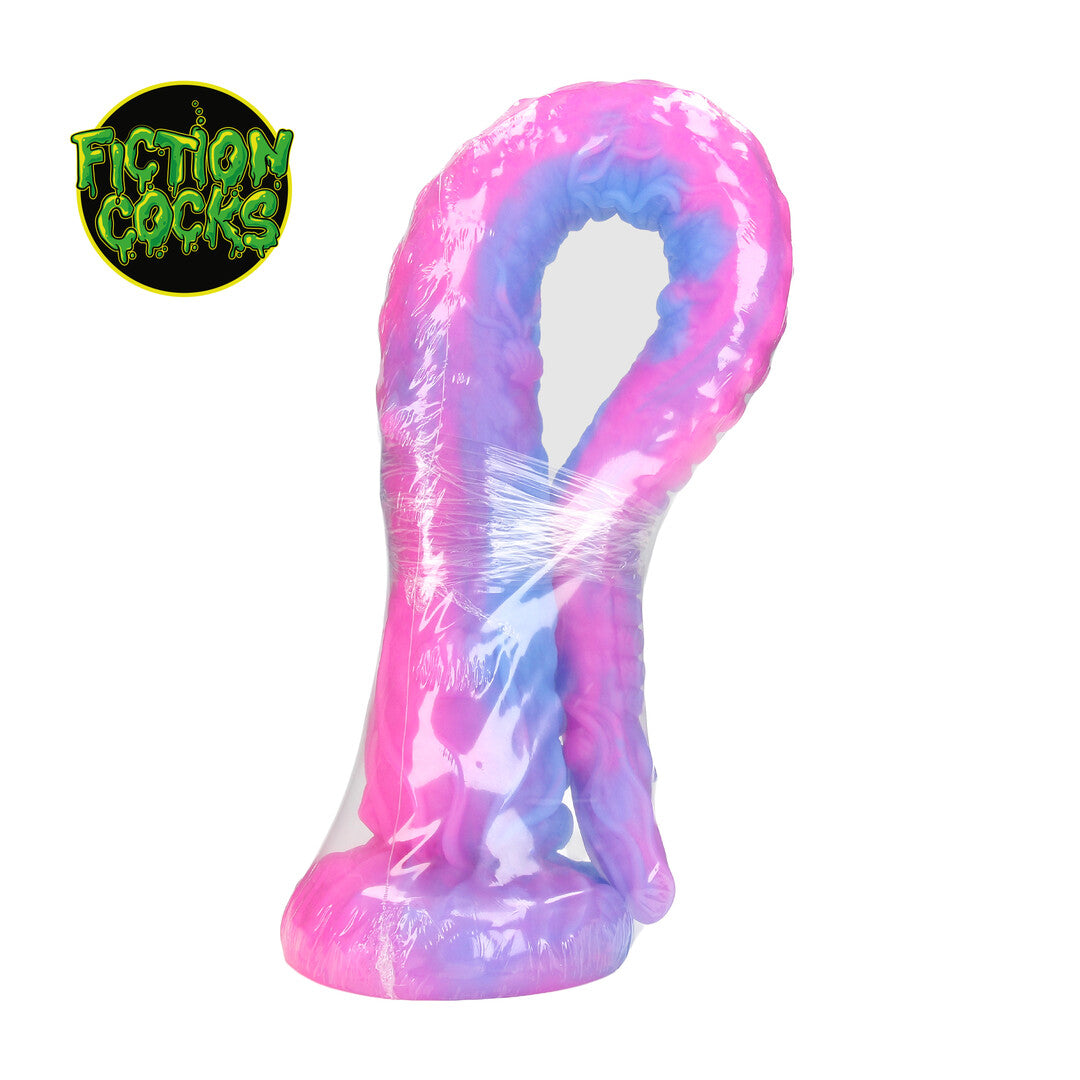 Dildo Tentacle Serpent Anal-Schlange Violett/Blau 48 x Ø 5,5 cm