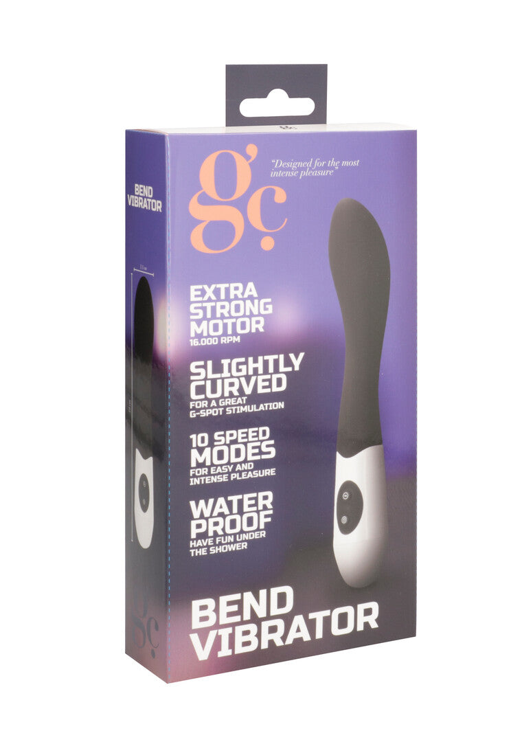 Vibrator biegsam Schwarz 11,9 x Ø 3,3 cm