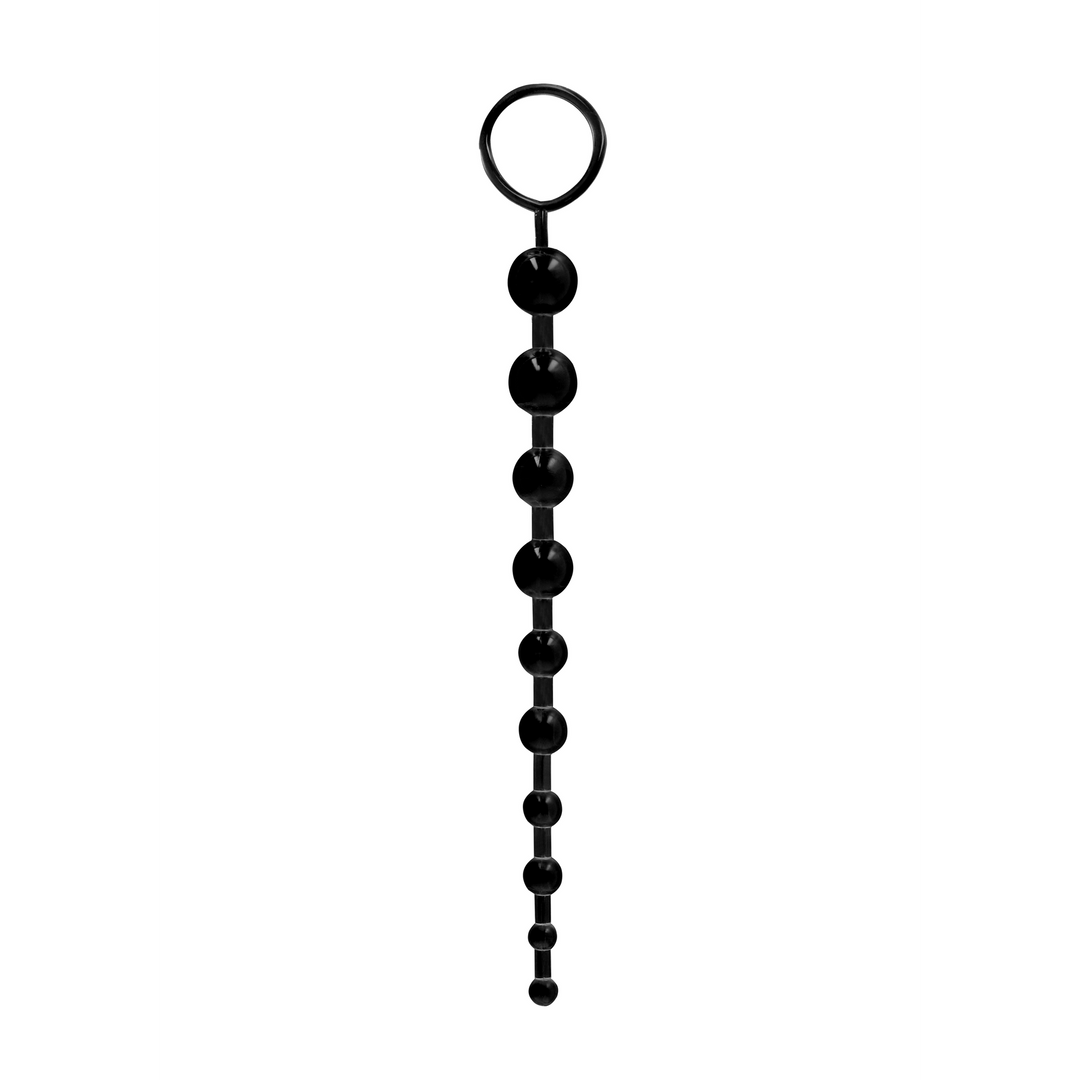 Analkette Schwarz 30 x Ø 2,3 cm