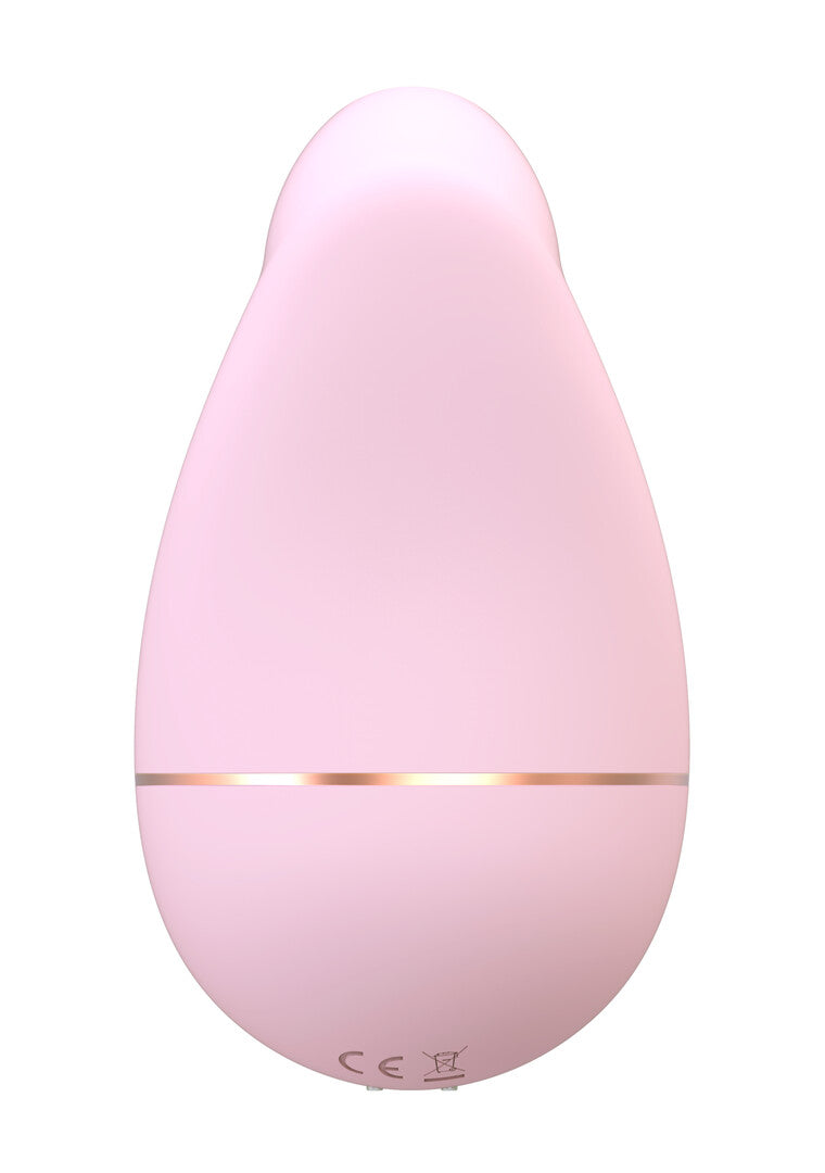 Auflegevibrator Irresistible Kissable mit Saugfunktion Pink 11 x 2 cm – Ansicht 6
