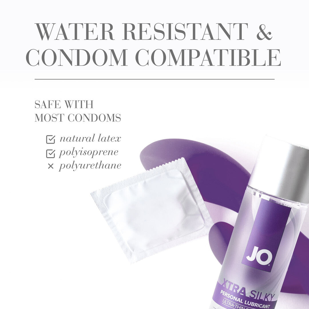 Gleitgel JO Xtra Silky dünnflüssig auf Silikonbasis 60 ml – Ansicht 2