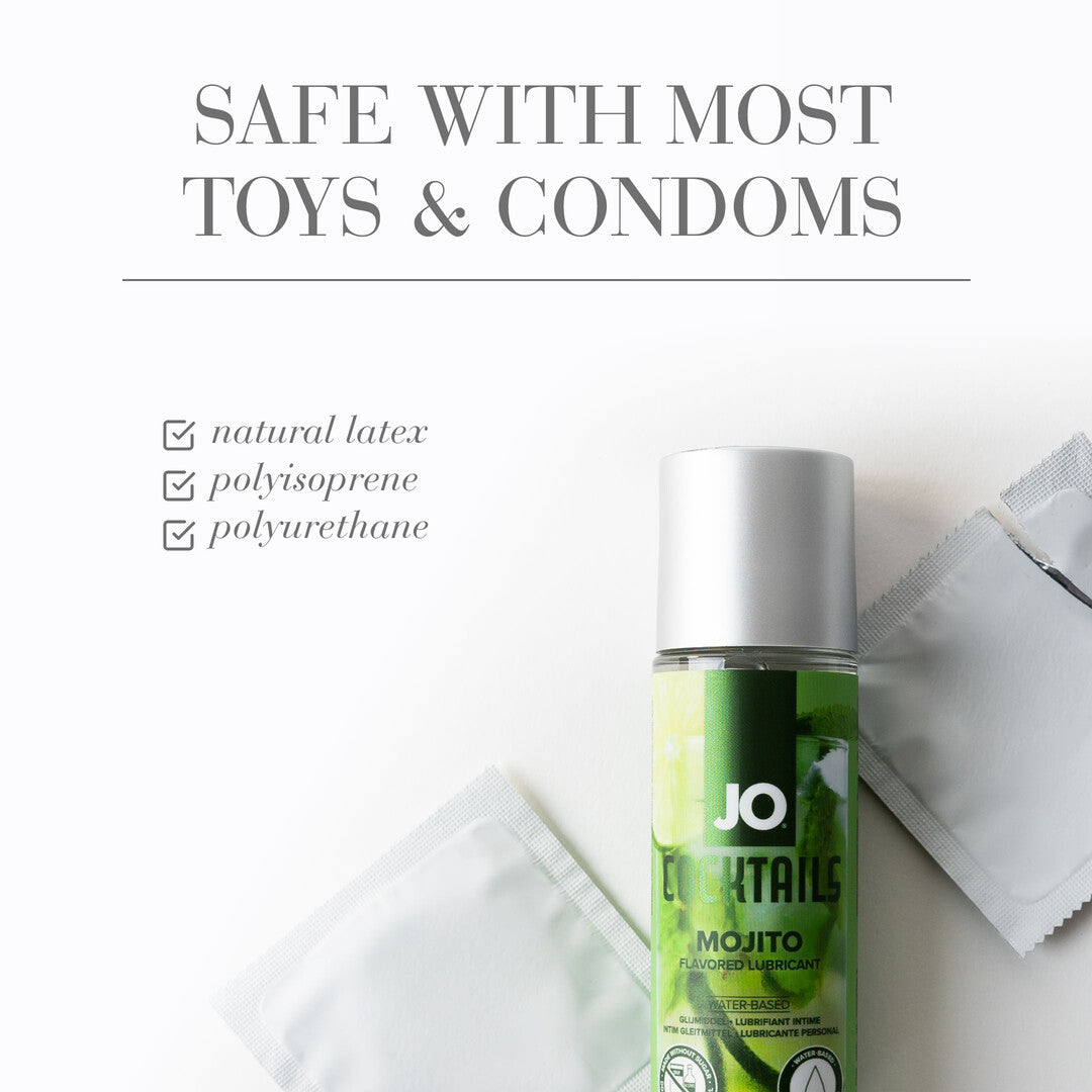 Gleitgel JO Cocktails Mojito mit Geschmack 60 ml – Ansicht 2