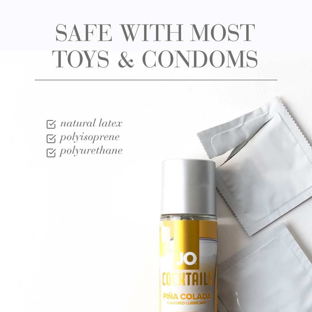 Gleitgel JO Cocktails Pina Colada mit Geschmack 60 ml – Ansicht 2