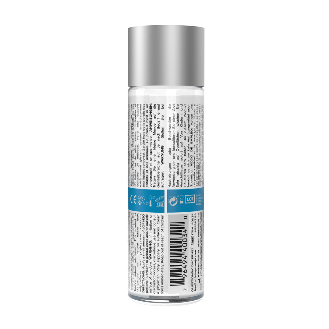 Gleitgel JO H2O Original auf Wasserbasis 60 ml – Ansicht 5