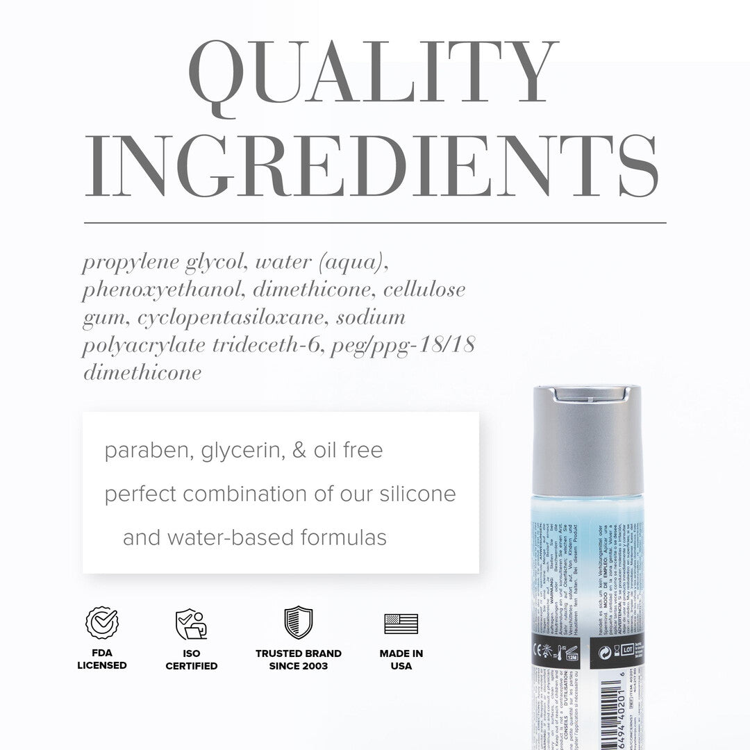 Gleitgel JO Classic Hybrid Wasser und Silikon 60 ml – Ansicht 3