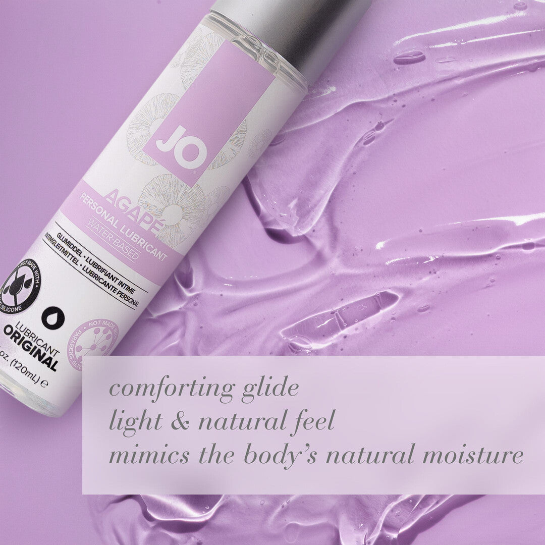 Gleitgel JO Agape Original auf Wasserbasis 60 ml – Ansicht 4
