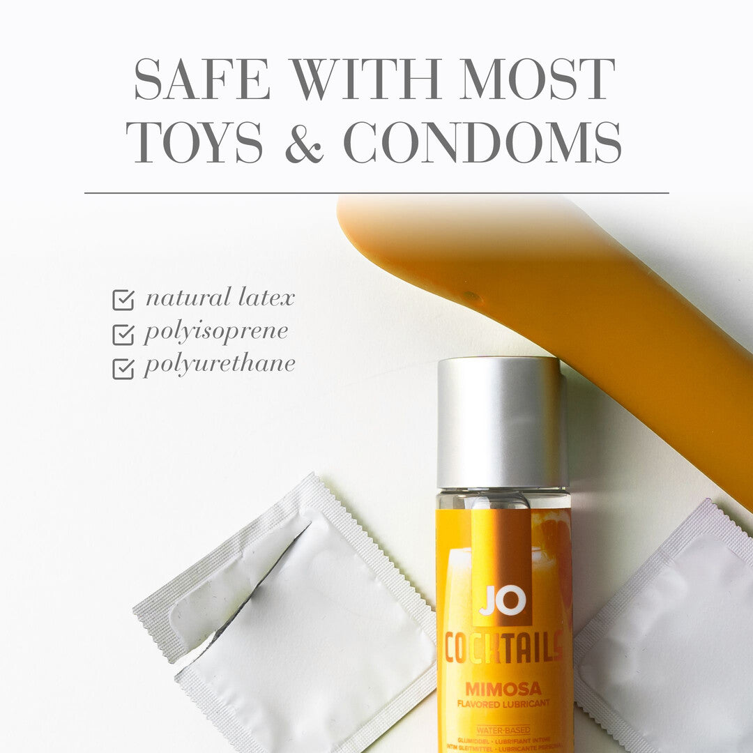 Gleitgel JO Cocktails Mimosa mit Geschmack 60 ml – Ansicht 2